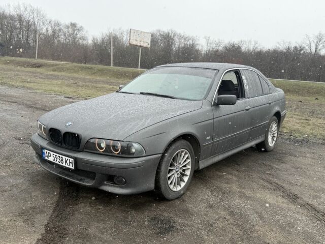 Серый БМВ 5 Серия, объемом двигателя 2 л и пробегом 450 тыс. км за 2550 $, фото 1 на Automoto.ua