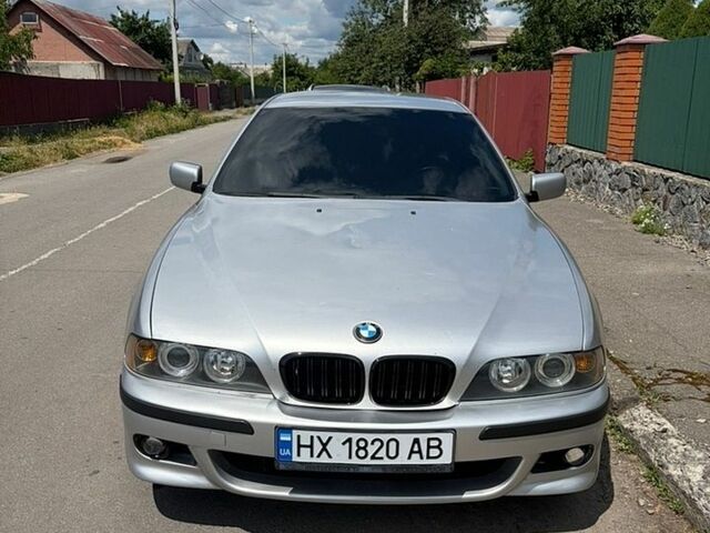 Серый БМВ 5 Серия, объемом двигателя 2.5 л и пробегом 414 тыс. км за 4500 $, фото 1 на Automoto.ua
