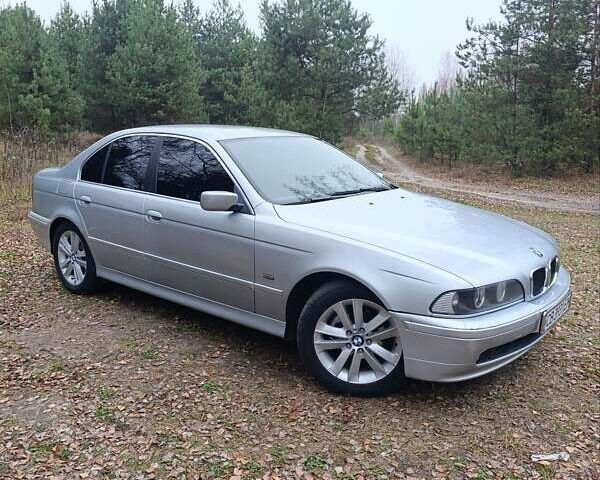 Серый БМВ 5 Серия, объемом двигателя 1.99 л и пробегом 389 тыс. км за 3800 $, фото 1 на Automoto.ua