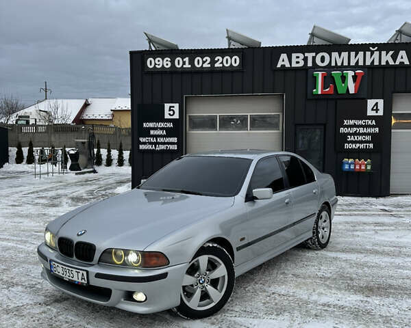 Серый БМВ 5 Серия, объемом двигателя 2.5 л и пробегом 355 тыс. км за 5200 $, фото 1 на Automoto.ua