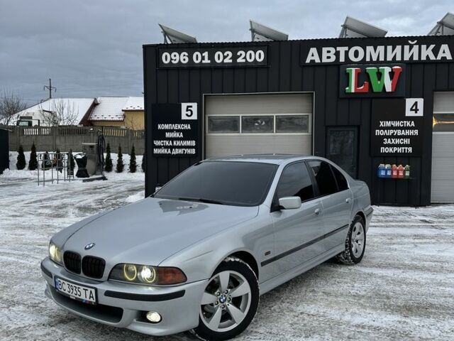 Серый БМВ 5 Серия, объемом двигателя 2.5 л и пробегом 355 тыс. км за 4950 $, фото 1 на Automoto.ua