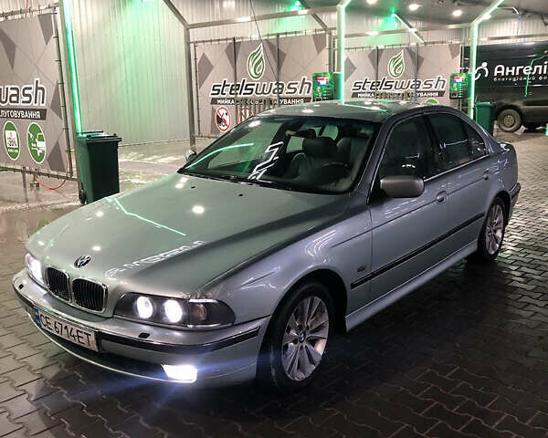 Серый БМВ 5 Серия, объемом двигателя 1.99 л и пробегом 248 тыс. км за 3800 $, фото 1 на Automoto.ua