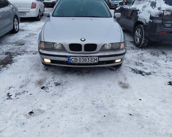 Серый БМВ 5 Серия, объемом двигателя 1.99 л и пробегом 316 тыс. км за 3800 $, фото 1 на Automoto.ua