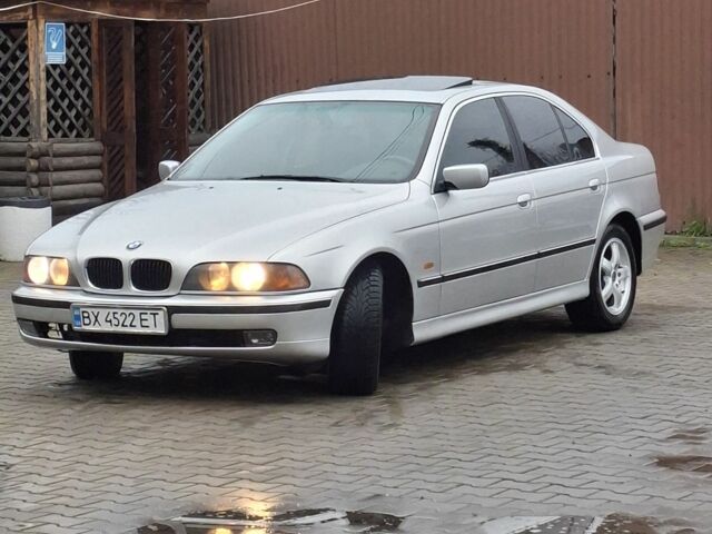 Серый БМВ 5 Серия, объемом двигателя 2.5 л и пробегом 285 тыс. км за 4350 $, фото 1 на Automoto.ua