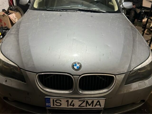 Серый БМВ 5 Серия, объемом двигателя 3 л и пробегом 300 тыс. км за 4100 $, фото 1 на Automoto.ua