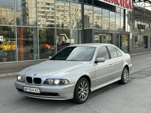 Серый БМВ 5 Серия, объемом двигателя 2.5 л и пробегом 400 тыс. км за 4115 $, фото 1 на Automoto.ua