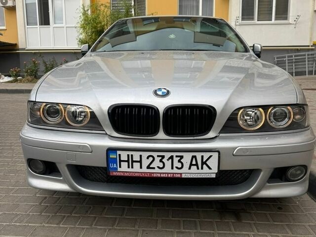 Серый БМВ 5 Серия, объемом двигателя 2.5 л и пробегом 400 тыс. км за 6100 $, фото 1 на Automoto.ua