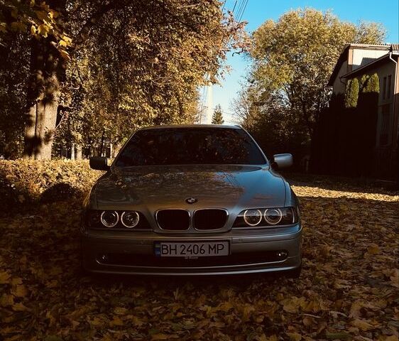 Серый БМВ 5 Серия, объемом двигателя 2.9 л и пробегом 348 тыс. км за 8000 $, фото 1 на Automoto.ua