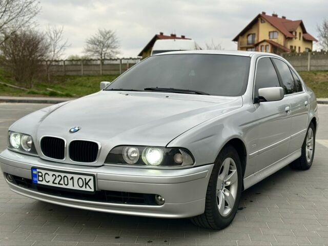 Серый БМВ 5 Серия, объемом двигателя 2.5 л и пробегом 350 тыс. км за 4500 $, фото 1 на Automoto.ua