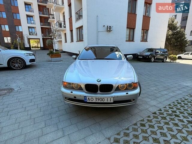 Серый БМВ 5 Серия, объемом двигателя 2.2 л и пробегом 330 тыс. км за 3500 $, фото 1 на Automoto.ua