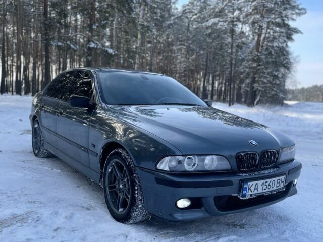 Серый БМВ 5 Серия, объемом двигателя 2.2 л и пробегом 380 тыс. км за 4800 $, фото 1 на Automoto.ua