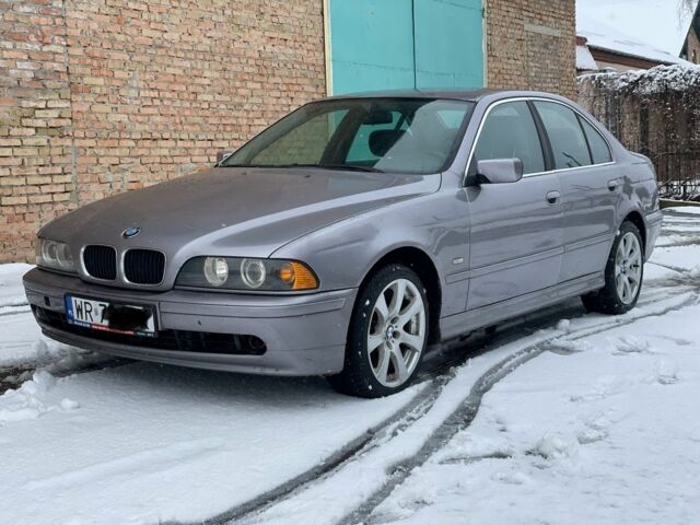 Серый БМВ 5 Серия, объемом двигателя 2.5 л и пробегом 350 тыс. км за 2000 $, фото 1 на Automoto.ua