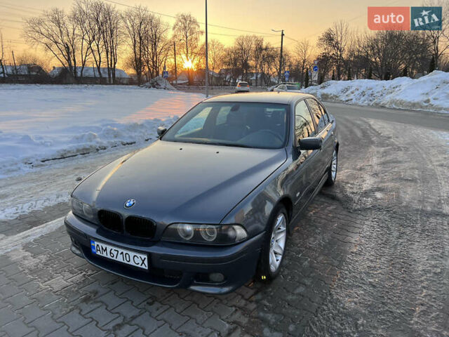 Сірий БМВ 5 Серія, об'ємом двигуна 2.79 л та пробігом 301 тис. км за 3900 $, фото 1 на Automoto.ua
