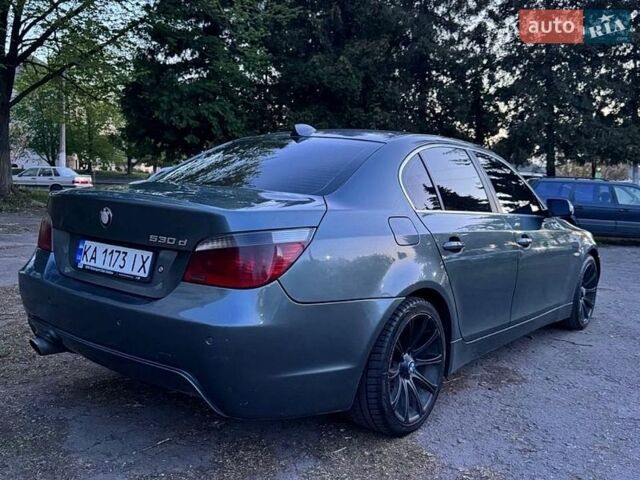 Серый БМВ 5 Серия, объемом двигателя 3 л и пробегом 250 тыс. км за 9300 $, фото 1 на Automoto.ua