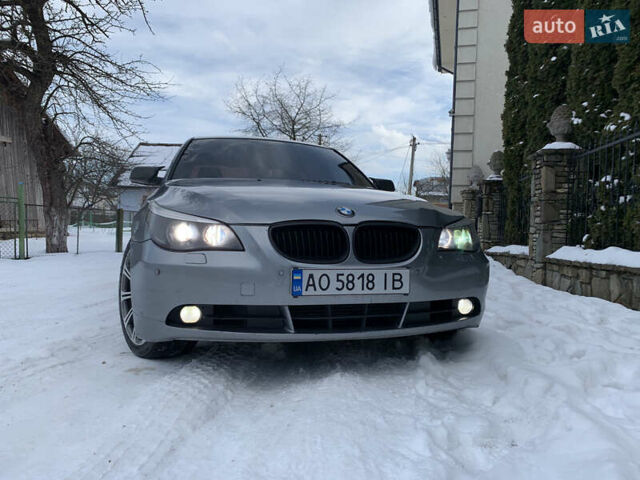 Серый БМВ 5 Серия, объемом двигателя 3 л и пробегом 300 тыс. км за 7777 $, фото 1 на Automoto.ua