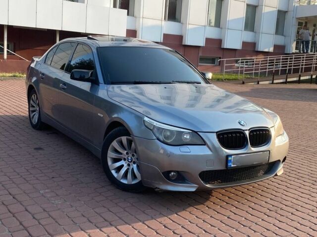 Серый БМВ 5 Серия, объемом двигателя 3 л и пробегом 380 тыс. км за 6350 $, фото 1 на Automoto.ua
