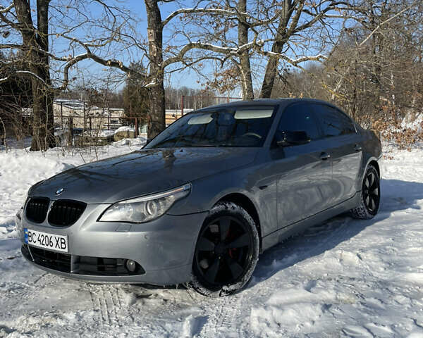 Серый БМВ 5 Серия, объемом двигателя 2.99 л и пробегом 341 тыс. км за 7100 $, фото 1 на Automoto.ua