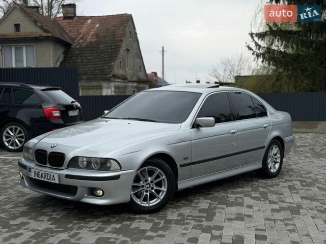 Серый БМВ 5 Серия, объемом двигателя 2.5 л и пробегом 400 тыс. км за 6100 $, фото 1 на Automoto.ua