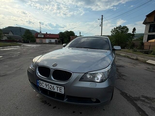 Серый БМВ 5 Серия, объемом двигателя 2 л и пробегом 347 тыс. км за 5300 $, фото 1 на Automoto.ua
