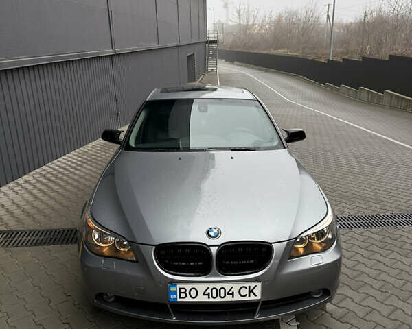 Сірий БМВ 5 Серія, об'ємом двигуна 3 л та пробігом 373 тис. км за 7799 $, фото 1 на Automoto.ua