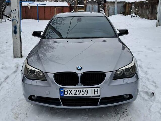 Серый БМВ 5 Серия, объемом двигателя 2.98 л и пробегом 282 тыс. км за 6900 $, фото 1 на Automoto.ua