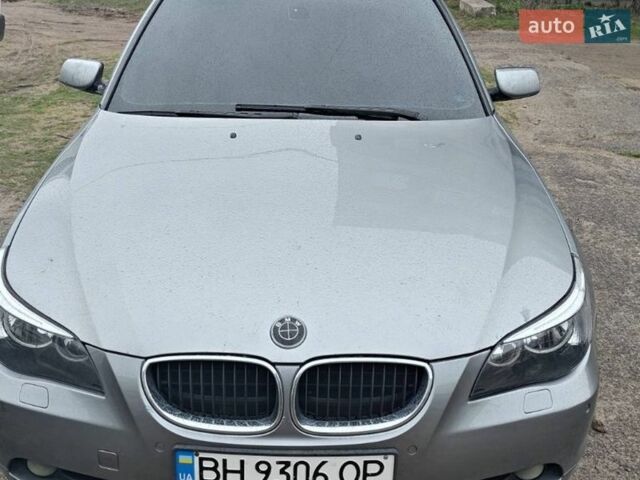 Серый БМВ 5 Серия, объемом двигателя 3 л и пробегом 400 тыс. км за 7500 $, фото 1 на Automoto.ua