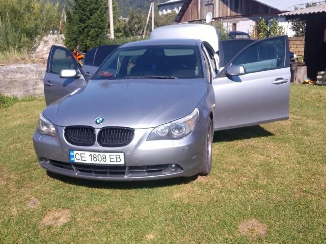 Серый БМВ 5 Серия, объемом двигателя 3 л и пробегом 340 тыс. км за 8300 $, фото 1 на Automoto.ua