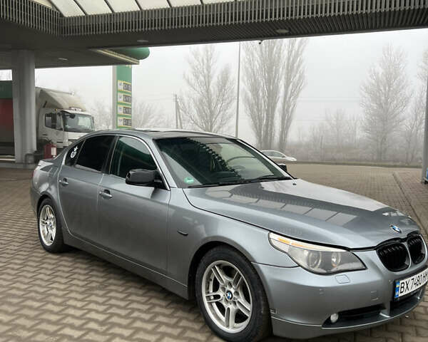 Серый БМВ 5 Серия, объемом двигателя 2.5 л и пробегом 405 тыс. км за 7700 $, фото 1 на Automoto.ua