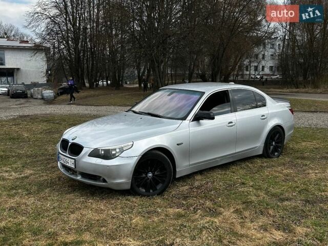 Серый БМВ 5 Серия, объемом двигателя 3 л и пробегом 263 тыс. км за 7300 $, фото 1 на Automoto.ua