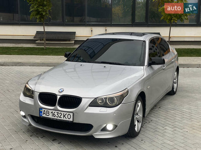 Серый БМВ 5 Серия, объемом двигателя 3 л и пробегом 338 тыс. км за 8100 $, фото 1 на Automoto.ua