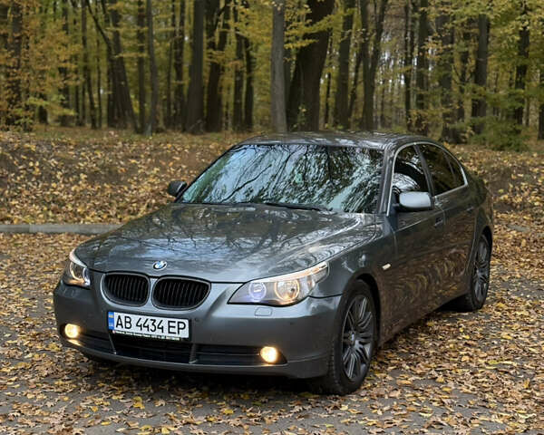Серый БМВ 5 Серия, объемом двигателя 2.5 л и пробегом 336 тыс. км за 7500 $, фото 1 на Automoto.ua