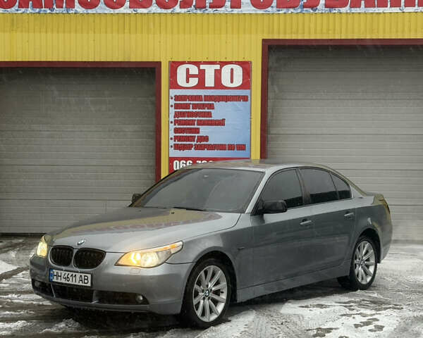 Серый БМВ 5 Серия, объемом двигателя 2.99 л и пробегом 365 тыс. км за 8500 $, фото 1 на Automoto.ua