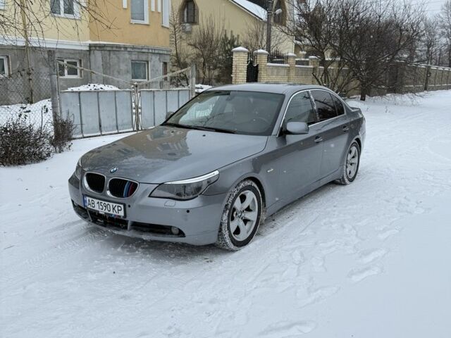 Серый БМВ 5 Серия, объемом двигателя 3 л и пробегом 330 тыс. км за 7000 $, фото 1 на Automoto.ua