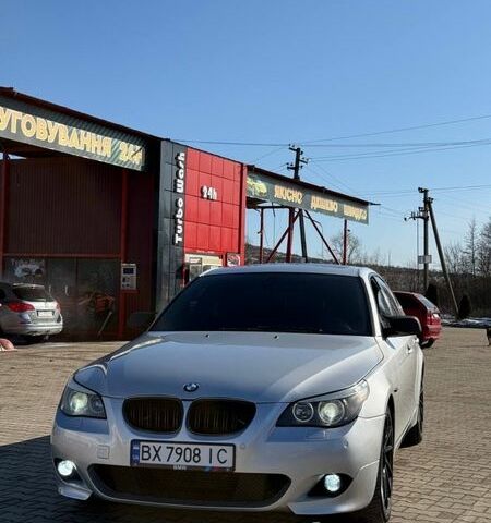 Серый БМВ 5 Серия, объемом двигателя 2 л и пробегом 312 тыс. км за 8700 $, фото 1 на Automoto.ua