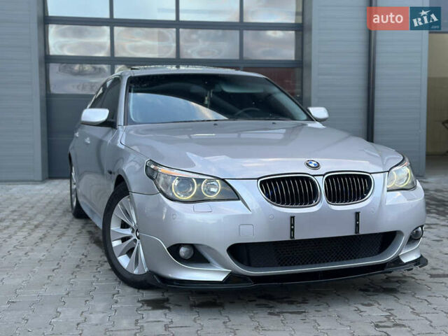Серый БМВ 5 Серия, объемом двигателя 3 л и пробегом 397 тыс. км за 10500 $, фото 1 на Automoto.ua
