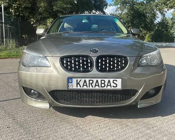 Серый БМВ 5 Серия, объемом двигателя 3 л и пробегом 330 тыс. км за 7000 $, фото 1 на Automoto.ua