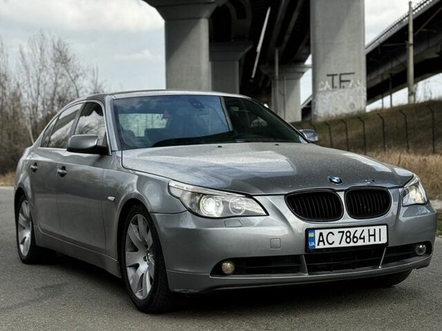 Сірий БМВ 5 Серія, об'ємом двигуна 3 л та пробігом 340 тис. км за 7200 $, фото 1 на Automoto.ua