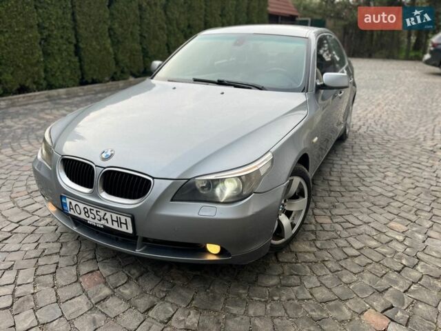 Серый БМВ 5 Серия, объемом двигателя 2.5 л и пробегом 400 тыс. км за 5900 $, фото 1 на Automoto.ua