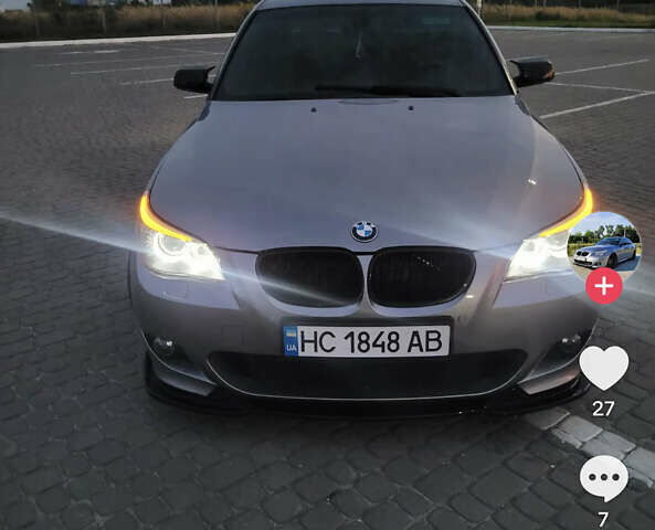 Сірий БМВ 5 Серія, об'ємом двигуна 2.5 л та пробігом 298 тис. км за 12000 $, фото 1 на Automoto.ua