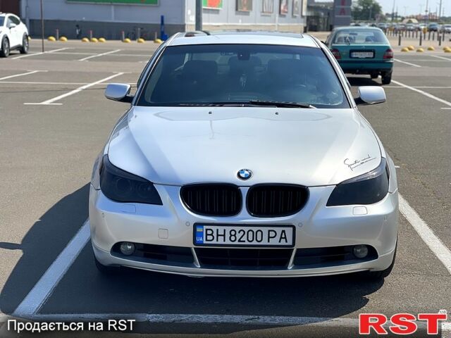 Серый БМВ 5 Серия, объемом двигателя 2.5 л и пробегом 248 тыс. км за 8500 $, фото 1 на Automoto.ua