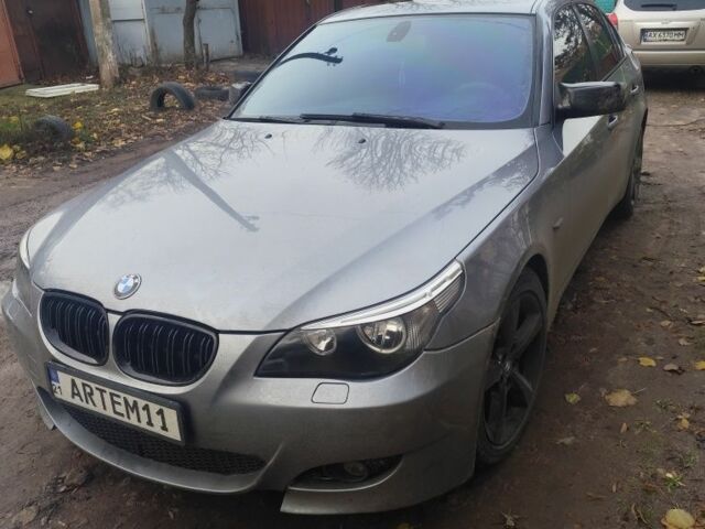 Серый БМВ 5 Серия, объемом двигателя 3 л и пробегом 387 тыс. км за 6400 $, фото 1 на Automoto.ua