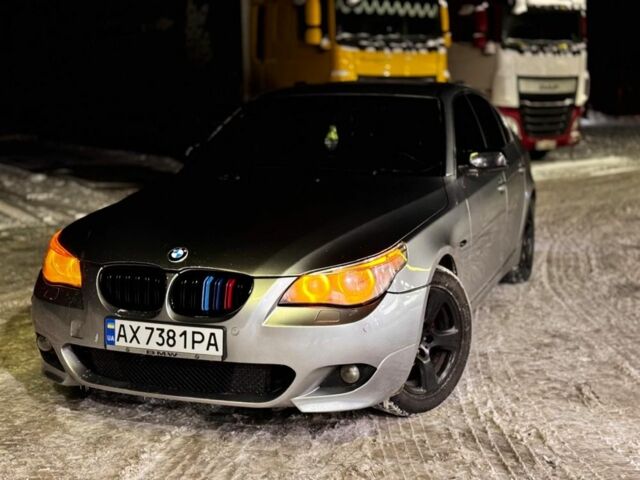 Серый БМВ 5 Серия, объемом двигателя 3 л и пробегом 290 тыс. км за 7000 $, фото 1 на Automoto.ua