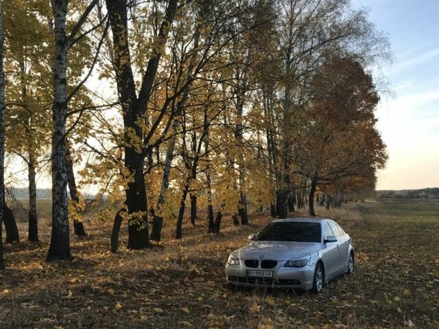 Серый БМВ 5 Серия, объемом двигателя 2.5 л и пробегом 340 тыс. км за 8000 $, фото 1 на Automoto.ua