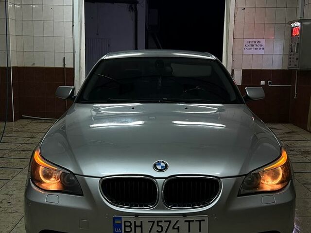 Серый БМВ 5 Серия, объемом двигателя 2.5 л и пробегом 239 тыс. км за 8300 $, фото 1 на Automoto.ua