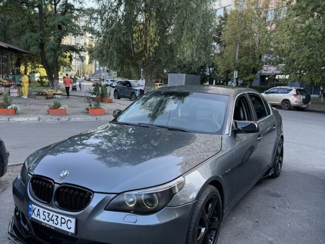 Серый БМВ 5 Серия, объемом двигателя 2.5 л и пробегом 320 тыс. км за 7550 $, фото 1 на Automoto.ua