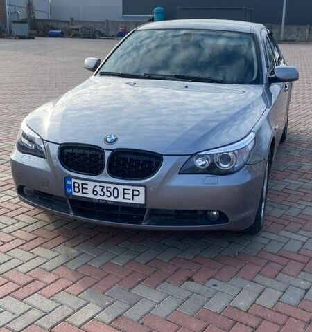 Серый БМВ 5 Серия, объемом двигателя 2.5 л и пробегом 189 тыс. км за 7400 $, фото 1 на Automoto.ua