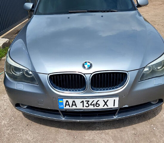 Серый БМВ 5 Серия, объемом двигателя 2.5 л и пробегом 212 тыс. км за 6500 $, фото 1 на Automoto.ua