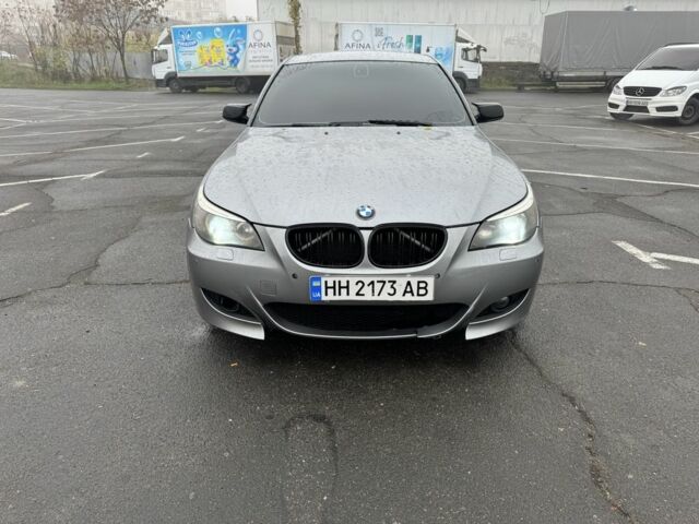 Серый БМВ 5 Серия, объемом двигателя 2.5 л и пробегом 227 тыс. км за 7000 $, фото 1 на Automoto.ua