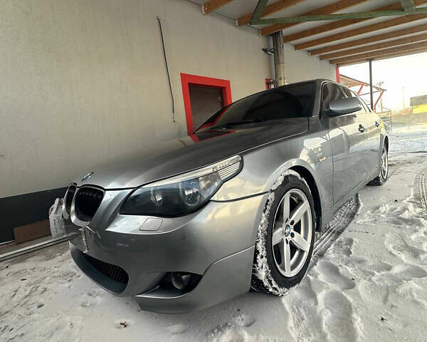 Серый БМВ 5 Серия, объемом двигателя 2.5 л и пробегом 370 тыс. км за 8300 $, фото 1 на Automoto.ua