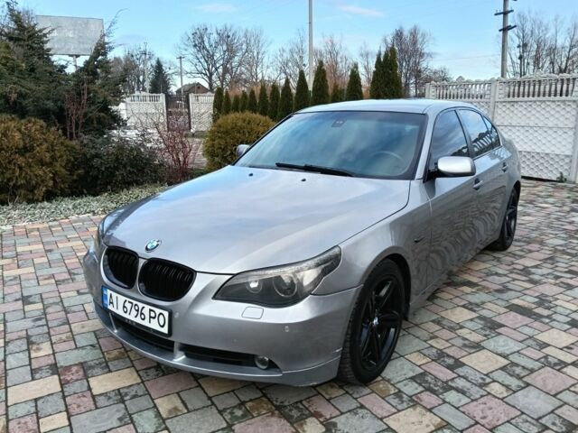Серый БМВ 5 Серия, объемом двигателя 3 л и пробегом 480 тыс. км за 7900 $, фото 1 на Automoto.ua